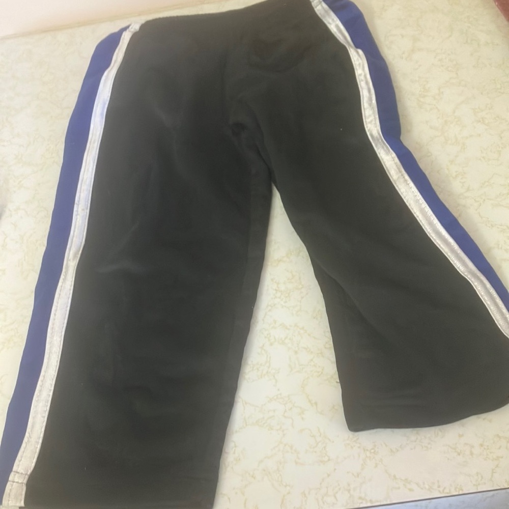 FINAL MARKDOWN Kids new balance Black and Blue Track Pants 24 months